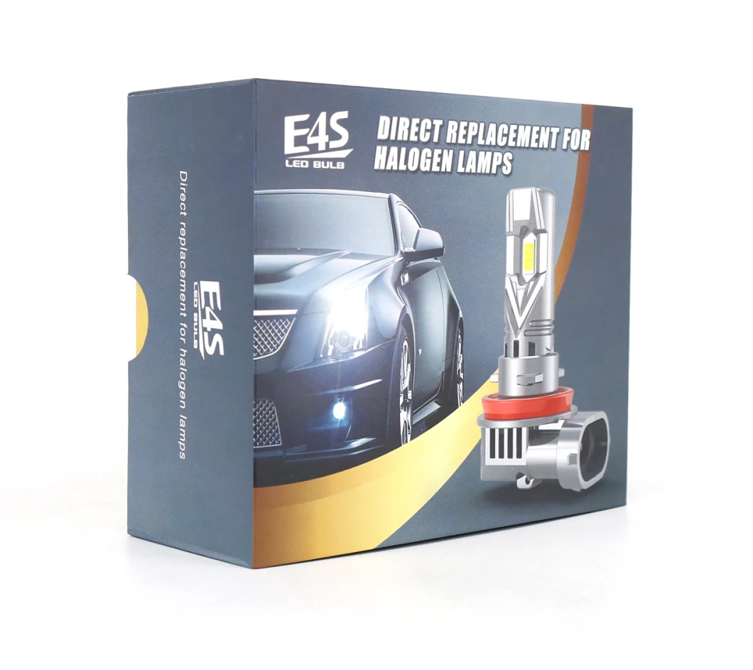 Auto LED Headlight Bulb High Power 1: 1 Size Mini Size H3w LED Car Headlight H3w LED Car Light