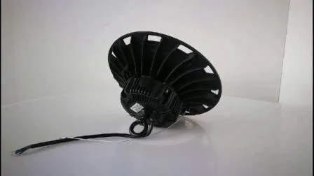 5년 보증, 눈부심 방지 150W 산업용 UFO LED 하이 베이 조명(마이크로웨어 모션 센서 포함)