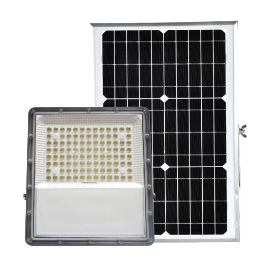 에너지 절약 고성능 야외 프로젝트 방수 태양 전지 패널 슬림 LED 투광 조명 100W 200W 300W 400W 투광 조명